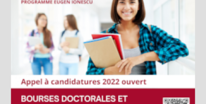 Burse doctorale si postdoctorale „Eugen Ionescu” la INFLPR